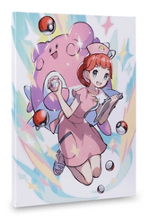 Pokémon Trainers: Pokémon Center Lady Canvas Wall Art